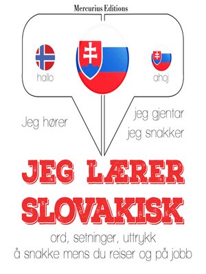 cover image of Jeg lærer slovakisk